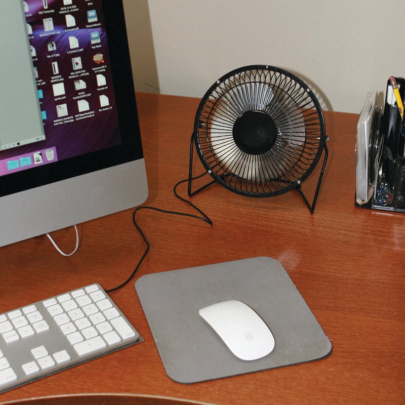 Performance Tool W1663 6-Inch Blade (Powerful Airflow, Low Noise, Metal Design, USB Powered, Personal Table Fan, Mini Cooling Fan, Small Desk Fan, Quiet Office Fan), 1 Pack - Image 3